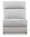 Social Pointe Reclining Sectional with Storage Console - Holmwood's Furniture & Design Center (Somersworth, NH)
