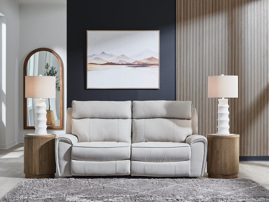 Social Pointe Reclining Loveseat - Holmwood's Furniture & Design Center (Somersworth, NH)