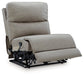 Narwhal Place Reclining Sectional with Storage Console - Holmwood's Furniture & Design Center (Somersworth, NH)