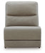 Narwhal Place Reclining Sectional with Storage Console - Holmwood's Furniture & Design Center (Somersworth, NH)