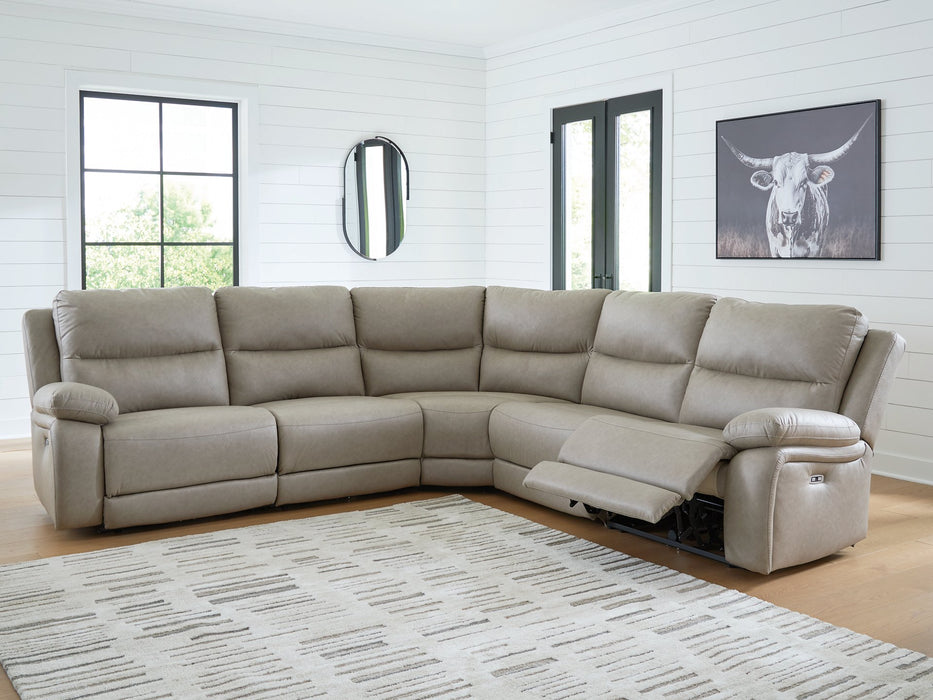 Narwhal Place Power Reclining Sectional - Holmwood's Furniture & Design Center (Somersworth, NH)