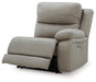 Narwhal Place Reclining Sectional with Storage Console - Holmwood's Furniture & Design Center (Somersworth, NH)