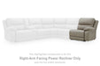 Narwhal Place Reclining Sectional with Storage Console - Holmwood's Furniture & Design Center (Somersworth, NH)