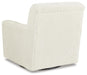 Herstow Swivel Glider Accent Chair - Holmwood's Furniture & Design Center (Somersworth, NH)