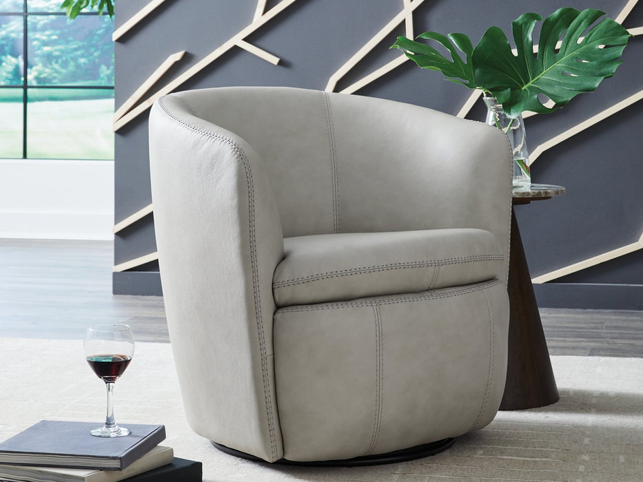 Kierreys Swivel Accent Chair - Holmwood's Furniture & Design Center (Somersworth, NH)