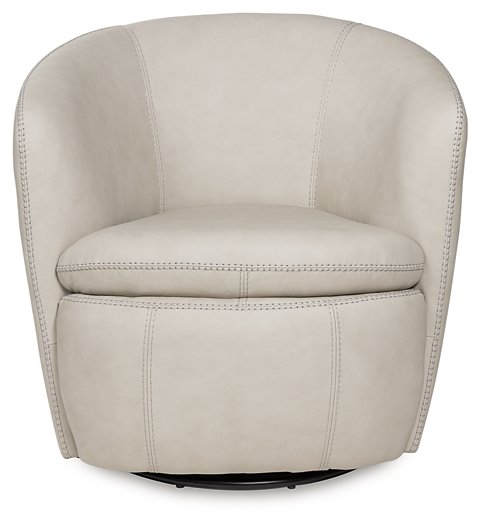 Kierreys Swivel Accent Chair - Holmwood's Furniture & Design Center (Somersworth, NH)