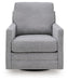 Freybourne Next-Gen Nuvella Swivel Accent Chair - Holmwood's Furniture & Design Center (Somersworth, NH)