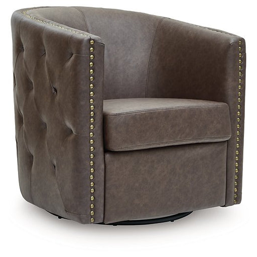 Brentlow Swivel Accent Chair - Holmwood's Furniture & Design Center (Somersworth, NH)