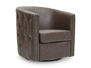 Brentlow Swivel Accent Chair - Holmwood's Furniture & Design Center (Somersworth, NH)