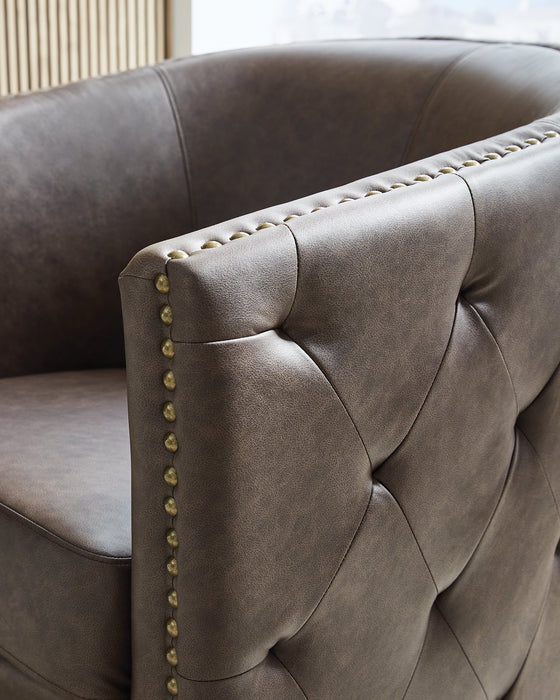 Brentlow Swivel Accent Chair - Holmwood's Furniture & Design Center (Somersworth, NH)