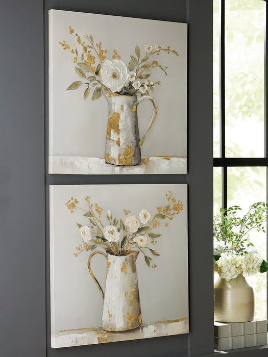 Amoryville Wall Art Set (Set of 2) - Holmwood's Furniture & Design Center (Somersworth, NH)