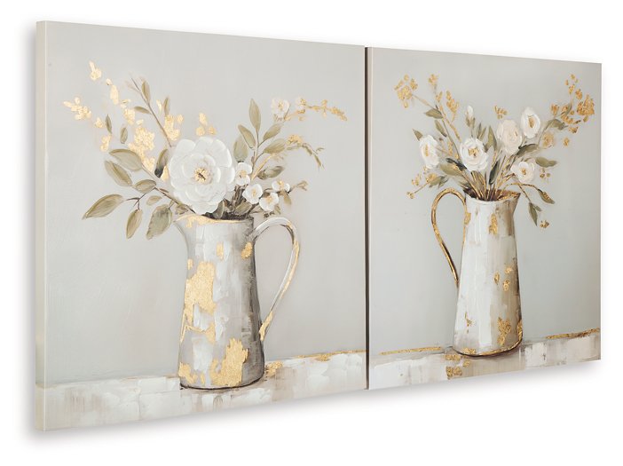 Amoryville Wall Art Set (Set of 2) - Holmwood's Furniture & Design Center (Somersworth, NH)