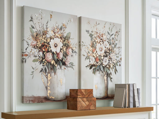 Faisaldon Wall Art (Set of 2) - Holmwood's Furniture & Design Center (Somersworth, NH)