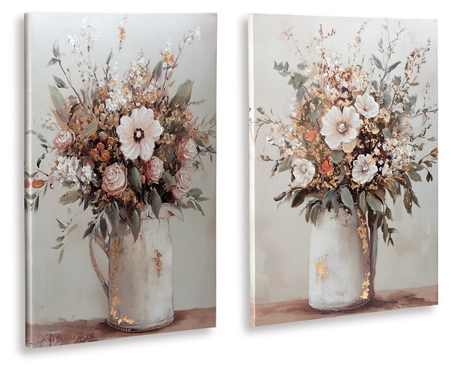 Faisaldon Wall Art (Set of 2) - Holmwood's Furniture & Design Center (Somersworth, NH)