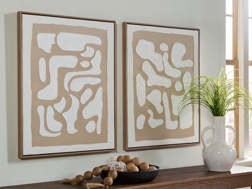Waldett Wall Art (Set of 2) - Holmwood's Furniture & Design Center (Somersworth, NH)
