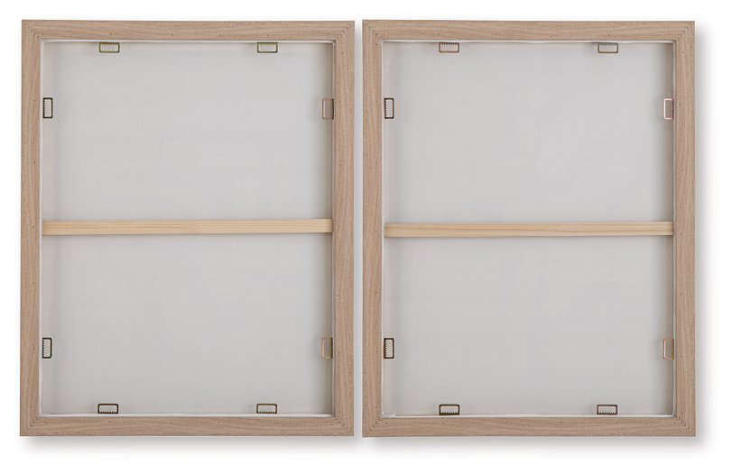 Waldett Wall Art (Set of 2) - Holmwood's Furniture & Design Center (Somersworth, NH)