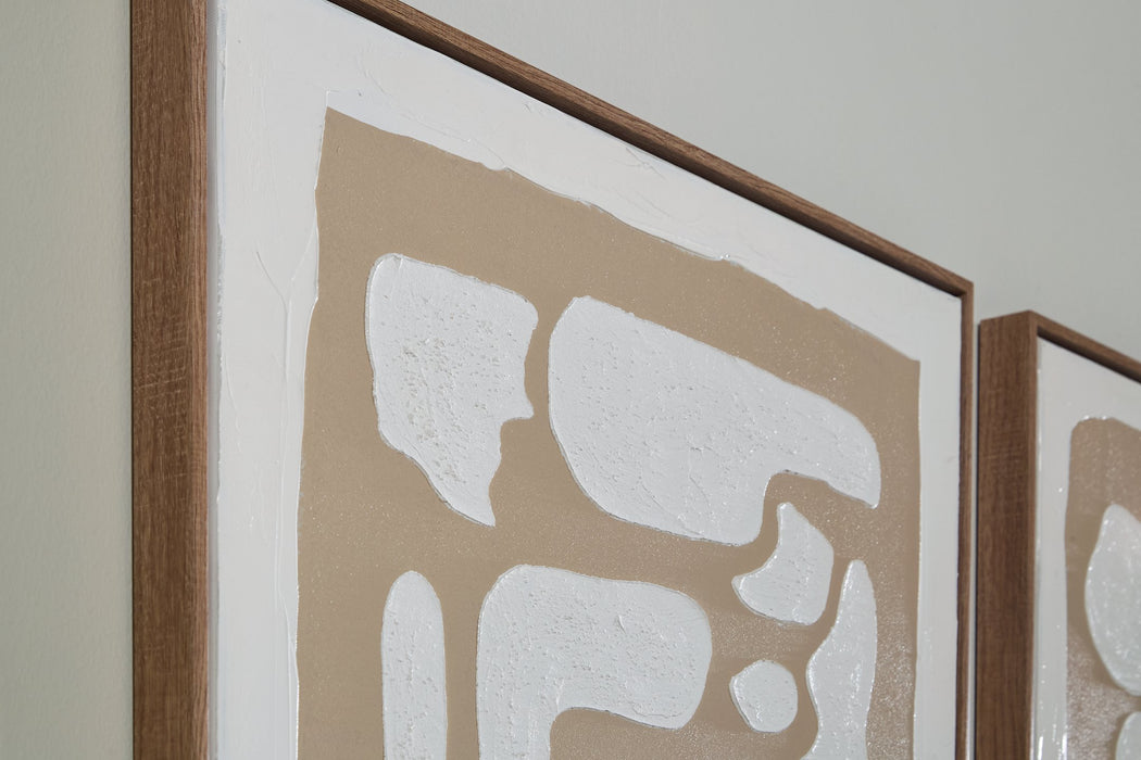 Waldett Wall Art (Set of 2) - Holmwood's Furniture & Design Center (Somersworth, NH)