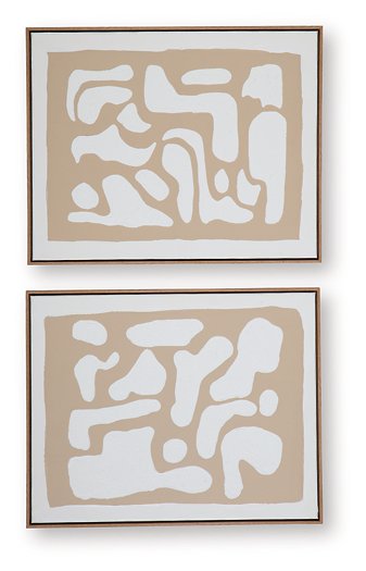 Waldett Wall Art (Set of 2) - Holmwood's Furniture & Design Center (Somersworth, NH)