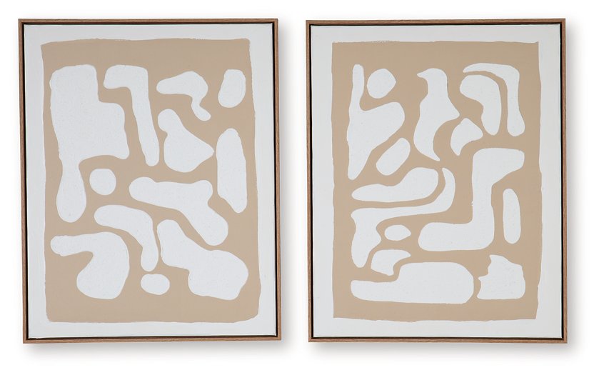 Waldett Wall Art (Set of 2) - Holmwood's Furniture & Design Center (Somersworth, NH)