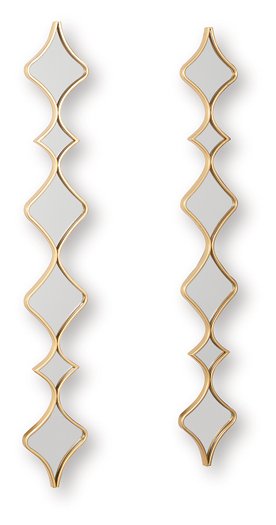 Harriswood Accent Mirror Set (Set of 2) - Holmwood's Furniture & Design Center (Somersworth, NH)