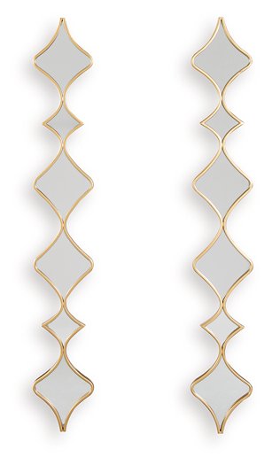 Harriswood Accent Mirror Set (Set of 2) - Holmwood's Furniture & Design Center (Somersworth, NH)