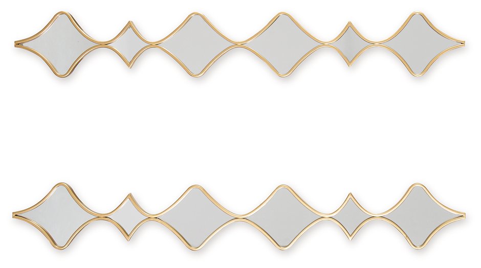 Harriswood Accent Mirror Set (Set of 2) - Holmwood's Furniture & Design Center (Somersworth, NH)
