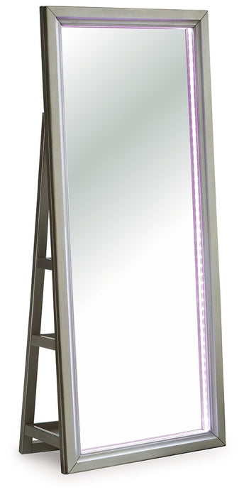 Evesen Floor Standing Mirror/Storage - Holmwood's Furniture & Design Center (Somersworth, NH)