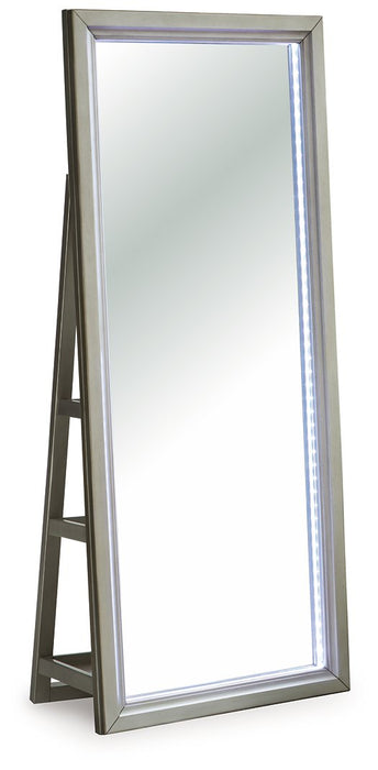Evesen Floor Standing Mirror/Storage - Holmwood's Furniture & Design Center (Somersworth, NH)