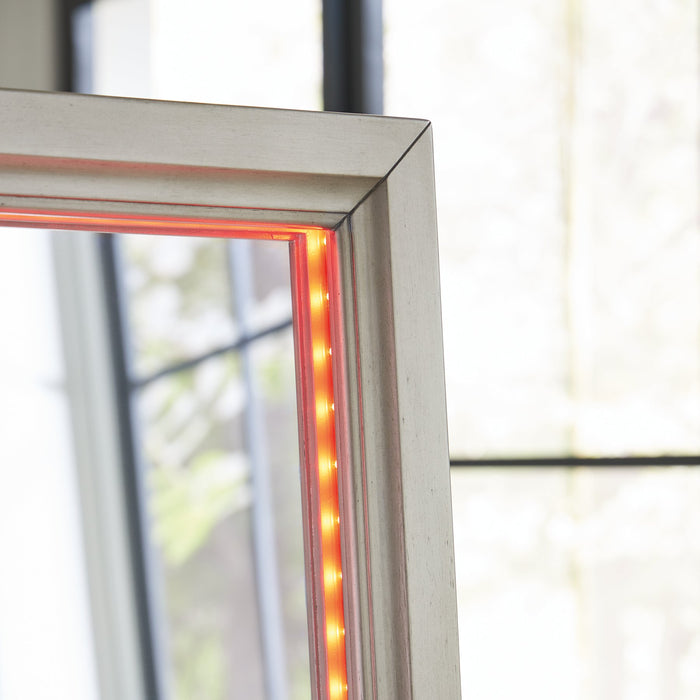 Evesen Floor Standing Mirror/Storage - Holmwood's Furniture & Design Center (Somersworth, NH)