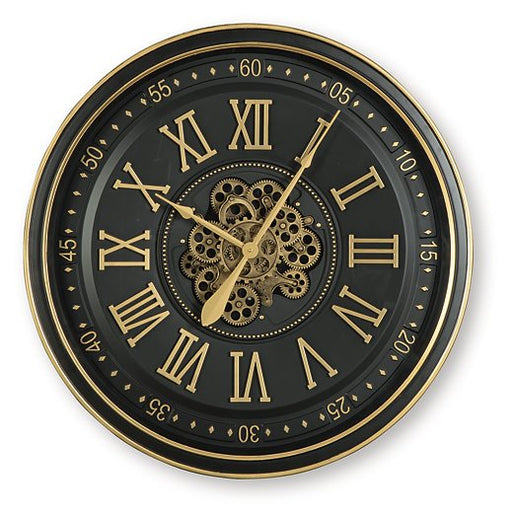 Dairton Wall Clock - Holmwood's Furniture & Design Center (Somersworth, NH)