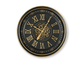Dairton Wall Clock - Holmwood's Furniture & Design Center (Somersworth, NH)