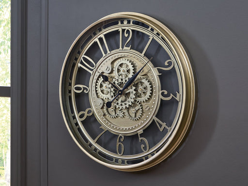 Gilover Wall Clock - Holmwood's Furniture & Design Center (Somersworth, NH)