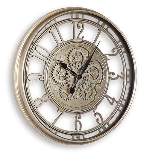 Gilover Wall Clock - Holmwood's Furniture & Design Center (Somersworth, NH)