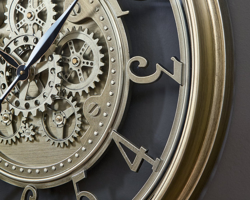Gilover Wall Clock - Holmwood's Furniture & Design Center (Somersworth, NH)