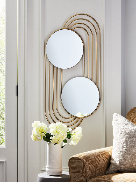 Warrenley Accent Mirror - Holmwood's Furniture & Design Center (Somersworth, NH)