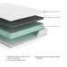 Chime 8 Inch Memory Foam Mattress in a Box - Holmwood's Furniture & Design Center (Somersworth, NH)