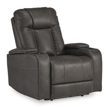 Feazada Power Recliner - Holmwood's Furniture & Design Center (Somersworth, NH)