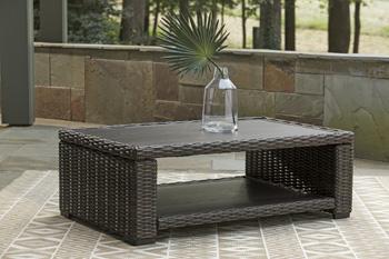 Grasson Lane Outdoor Occasional Table Set - Holmwood's Furniture & Design Center (Somersworth, NH)