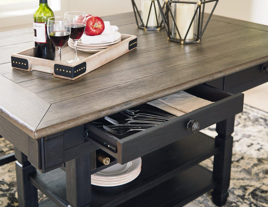 Tyler Creek Counter Height Dining Set - Holmwood's Furniture & Design Center (Somersworth, NH)