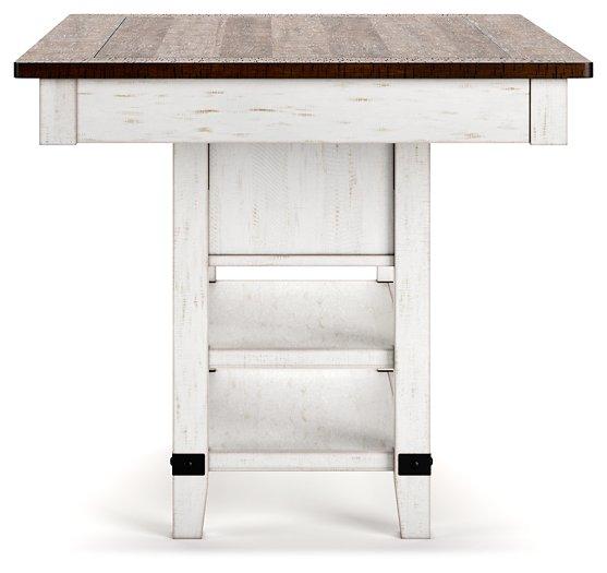 Valebeck Counter Height Dining Table - Holmwood's Furniture & Design Center (Somersworth, NH)