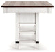 Valebeck Counter Height Dining Table - Holmwood's Furniture & Design Center (Somersworth, NH)