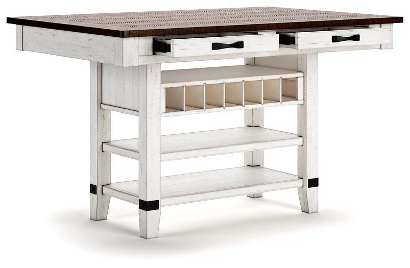 Valebeck Counter Height Dining Table - Holmwood's Furniture & Design Center (Somersworth, NH)