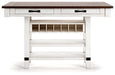 Valebeck Counter Height Dining Table - Holmwood's Furniture & Design Center (Somersworth, NH)