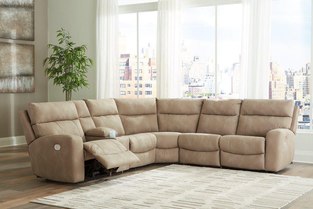 Next-Gen DuraPella Power Reclining Sectional - Holmwood's Furniture & Design Center (Somersworth, NH)