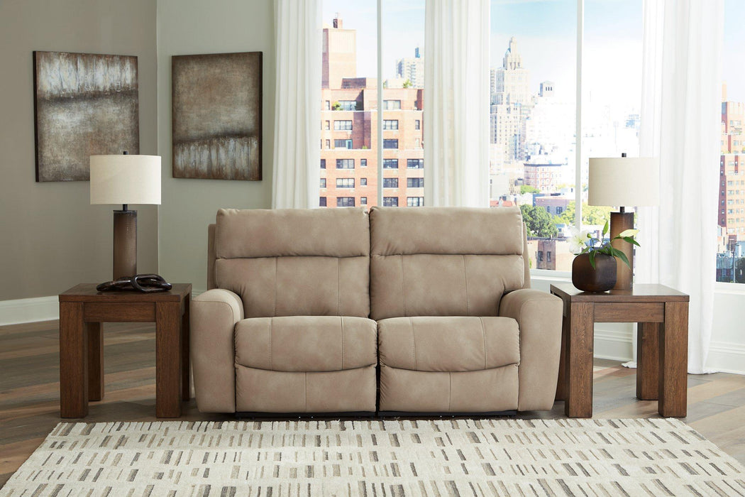 Next-Gen DuraPella Power Reclining Sectional Loveseat - Holmwood's Furniture & Design Center (Somersworth, NH)