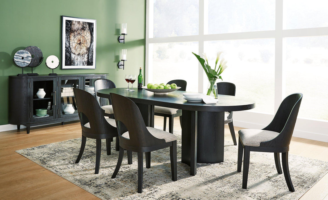 Rowanbeck Dining Package - Holmwood's Furniture & Design Center (Somersworth, NH)