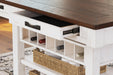 Valebeck Counter Height Dining Table - Holmwood's Furniture & Design Center (Somersworth, NH)