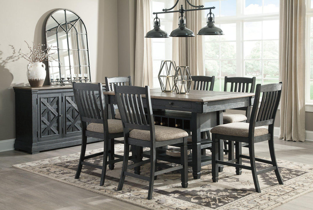 Tyler Creek Counter Height Dining Set - Holmwood's Furniture & Design Center (Somersworth, NH)