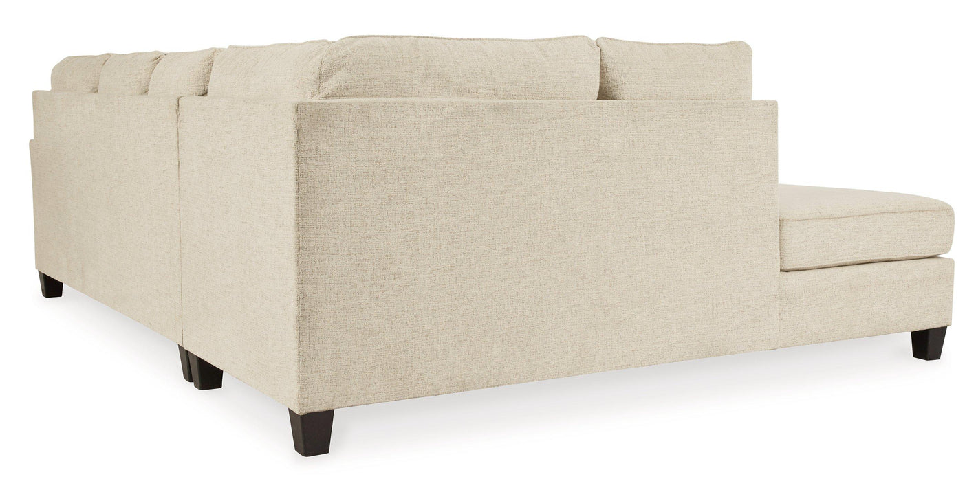 Abinger 2-Piece Sectional with Chaise - Holmwood's Furniture & Design Center (Somersworth, NH)