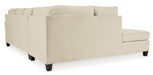 Abinger 2-Piece Sectional with Chaise - Holmwood's Furniture & Design Center (Somersworth, NH)